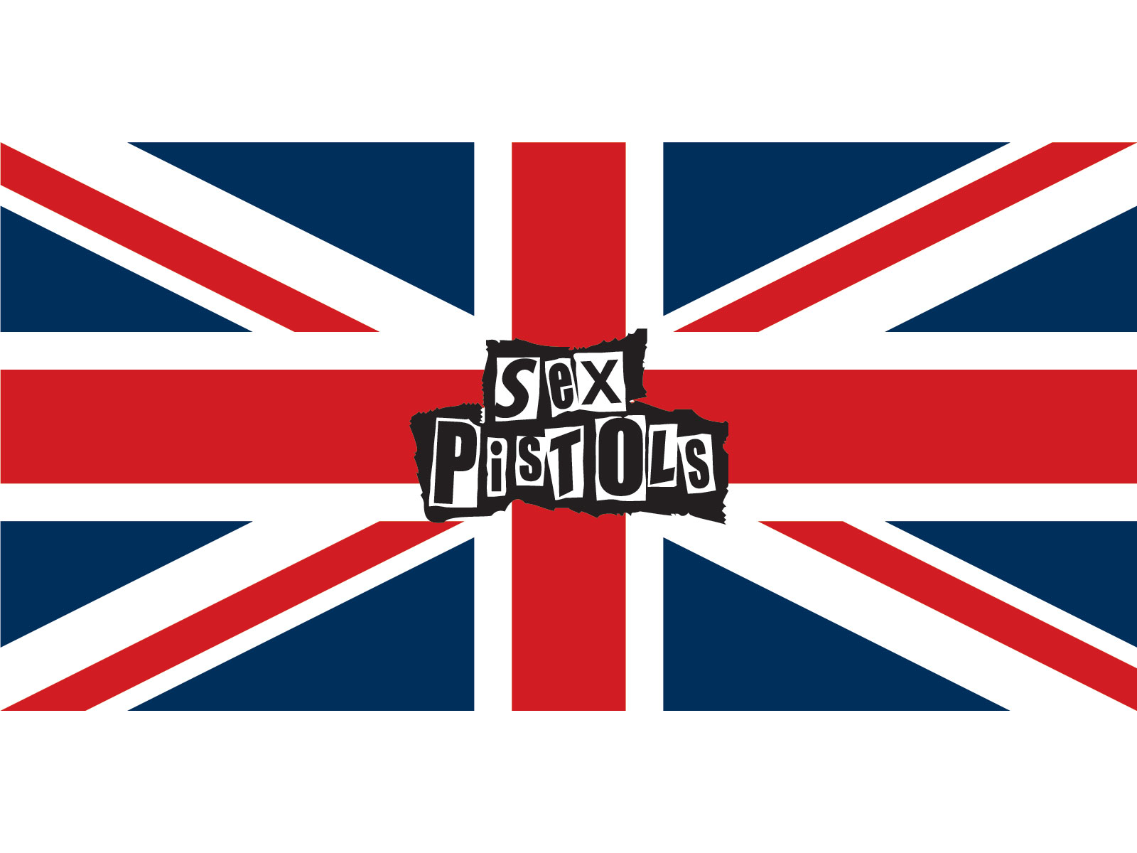 Британский флаг sex Pistols